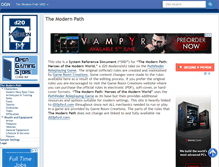 Tablet Screenshot of d20modernpf.com